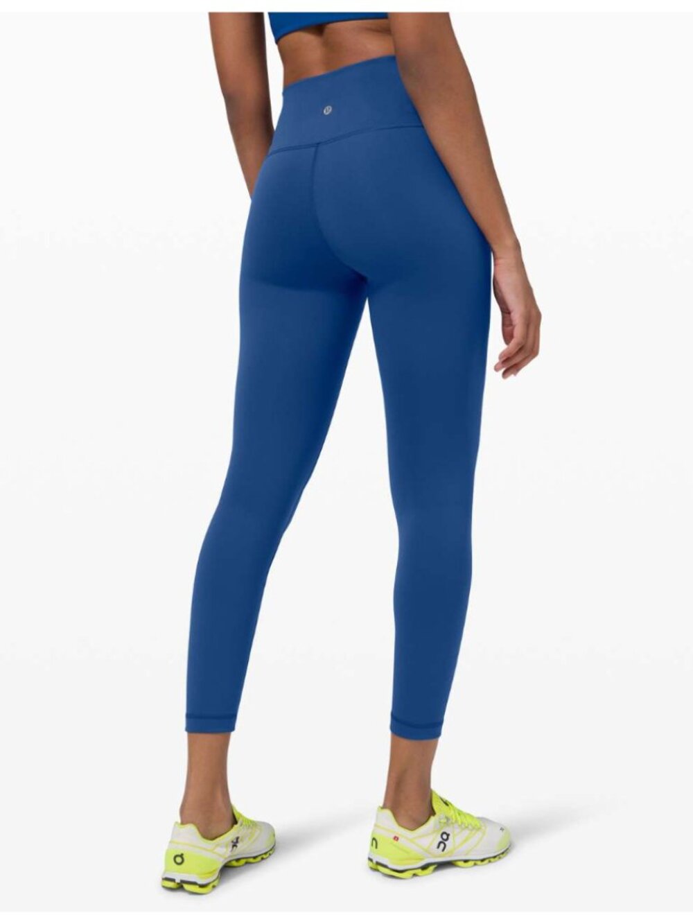 Lululemon Wunder Train High-Rise Tight 25" BLUE size 4